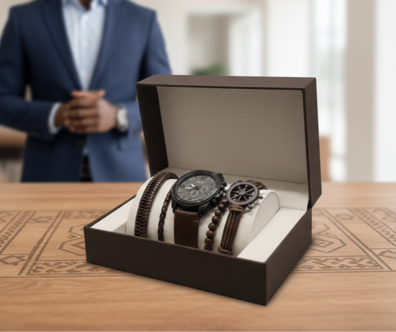 5‑in‑1 Multi‑Feature Watch